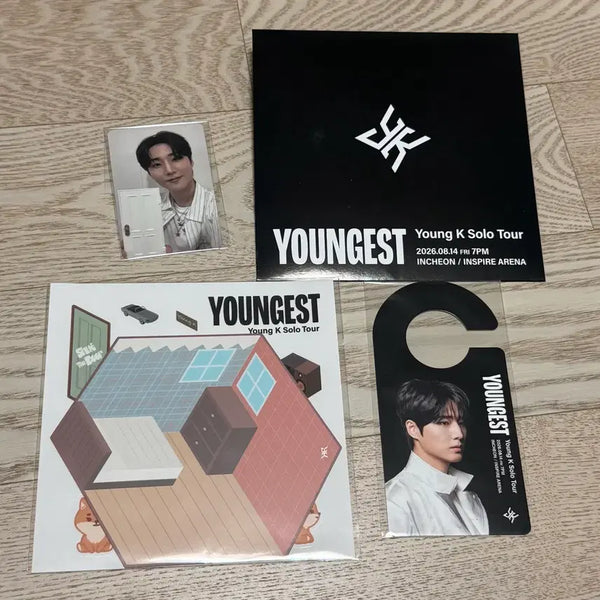 [BUNJANG] Day6 Young K Solo Concert First Day Admission Gift Youngest Admission Photocard / 데이식스 영케이 솔콘 첫콘 입장기프트 영기스트 입장포카
