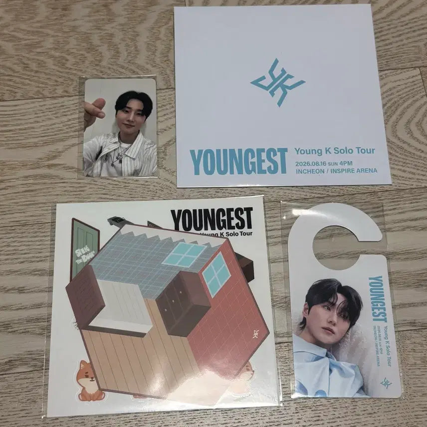 [BUNJANG] DAY6 Young K Solo Concert Final Show Entrance Gift Youngest Entrance Photocard / 데이식스 영케이 솔콘 막콘 입장기프트 영기스트 입장포카