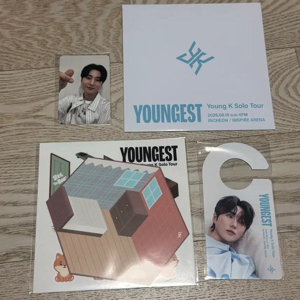 [BUNJANG] DAY6 Young K Solo Concert Final Show Entrance Gift Youngest Entrance Photocard / 데이식스 영케이 솔콘 막콘 입장기프트 영기스트 입장포카