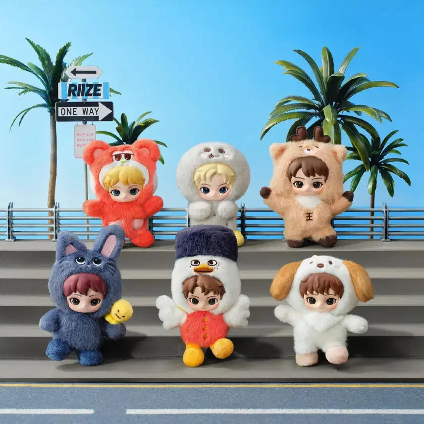 [BUNJANG] RIIZE POP MART Ddalbyeong Fluffy Doll Keychain (Sealed) / 라이즈 팝마트 똘병 박스미개봉