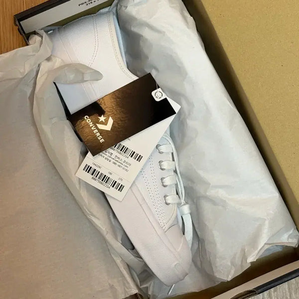 [BUNJANG] Converse Jack Purcell White 270mm / 컨버스 잭퍼셀 화이트 270