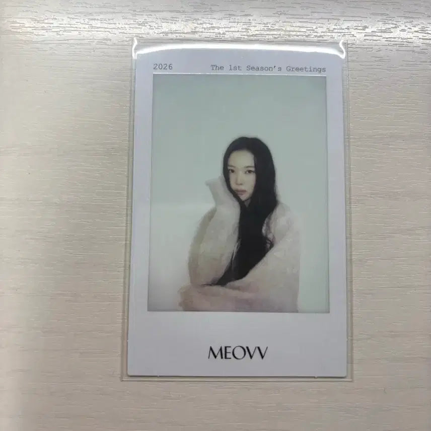 [BUNJANG] Miyao Narin Season's Greetings Polaroid Photocard / 미야오 나린 시즌그리팅 폴라로이드 포카