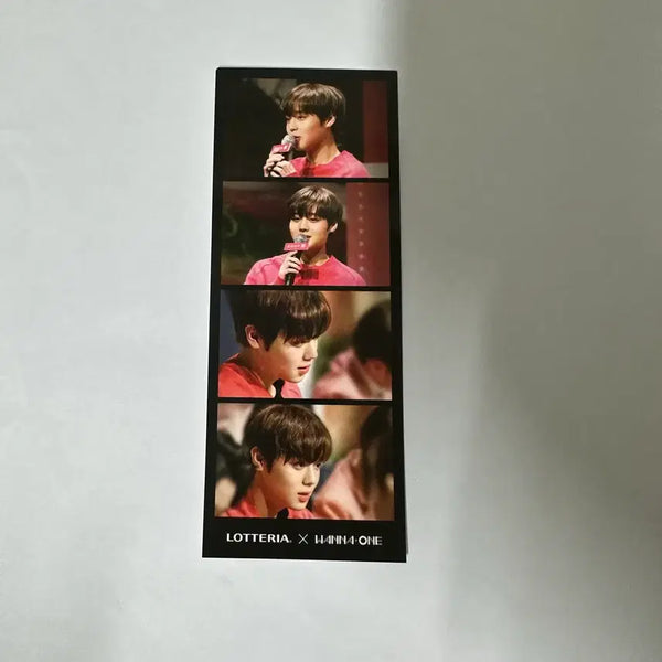 [BUNJANG] Wanna One x Lotteria Life Four Cuts Photocard / 롯데리아X워너원 박지훈 인생네컷