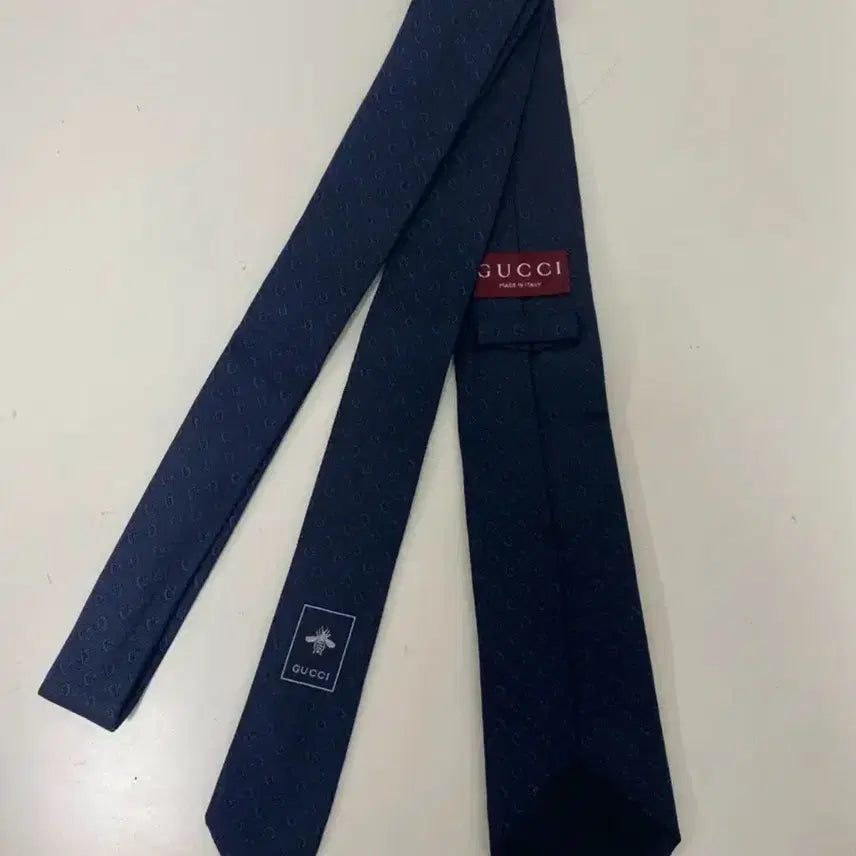 [BUNJANG] Gucci Silk Jacquard Horsebit Necktie / 구찌 실크 자카드 홀스빗 넥타이