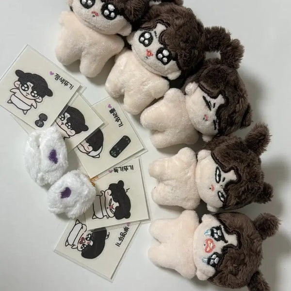 [BUNJANG] BTS Mini Kkugugi 7cm Doll Set / 깍뚜기소년단 미니 꾹뚜기 7센치 칠뚜기 7뚜기