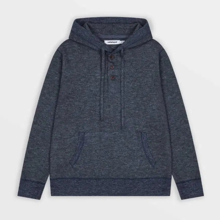[BUNJANG] Safarispot Lightweight Knit Hoodie (Navy) / 사파리스팟 니트후디 Lightweight Knit Hoodie (Navy) 0사이즈