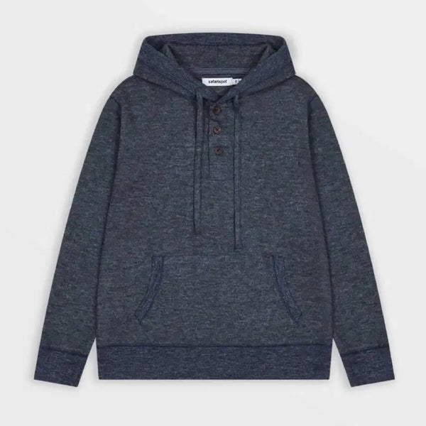 [BUNJANG] Safarispot Lightweight Knit Hoodie (Navy) / 사파리스팟 니트후디 Lightweight Knit Hoodie (Navy) 0사이즈