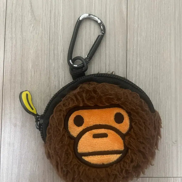 [BUNJANG] Bape Milo Coin Pouch Keychain / 베이프 마일로 동전지갑 키링