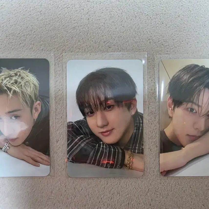 [BUNJANG] Stray Kids This & That Popup MD Photocard Set (Bang Chan, Changbin, Seungmin) / 스트레이키즈 스키즈 디스앤댓 팝업 엠디 3만원포카