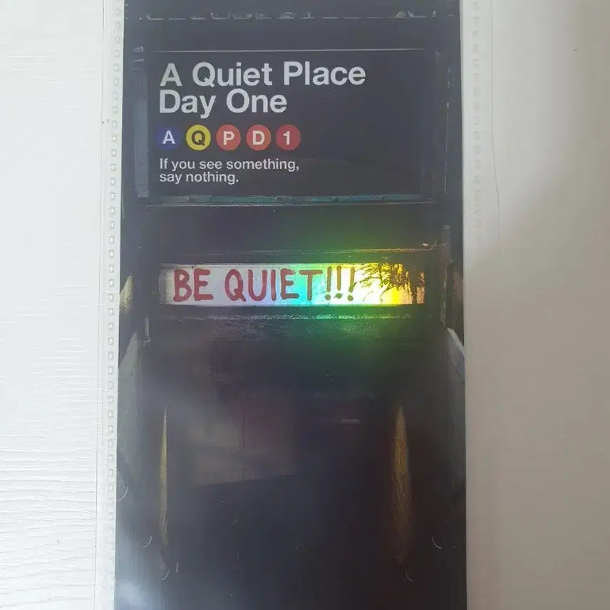 [BUNJANG] A Quiet Place Megabox Special Ticket / 오티 메가박스 콰이어트플레이스