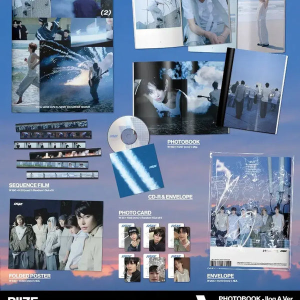 [BUNJANG] RIIZE 2nd Mini Album Photobook Set (A+B) - Sealed / 라이즈 미니 포토북 버전 미개봉 A+B 1세트