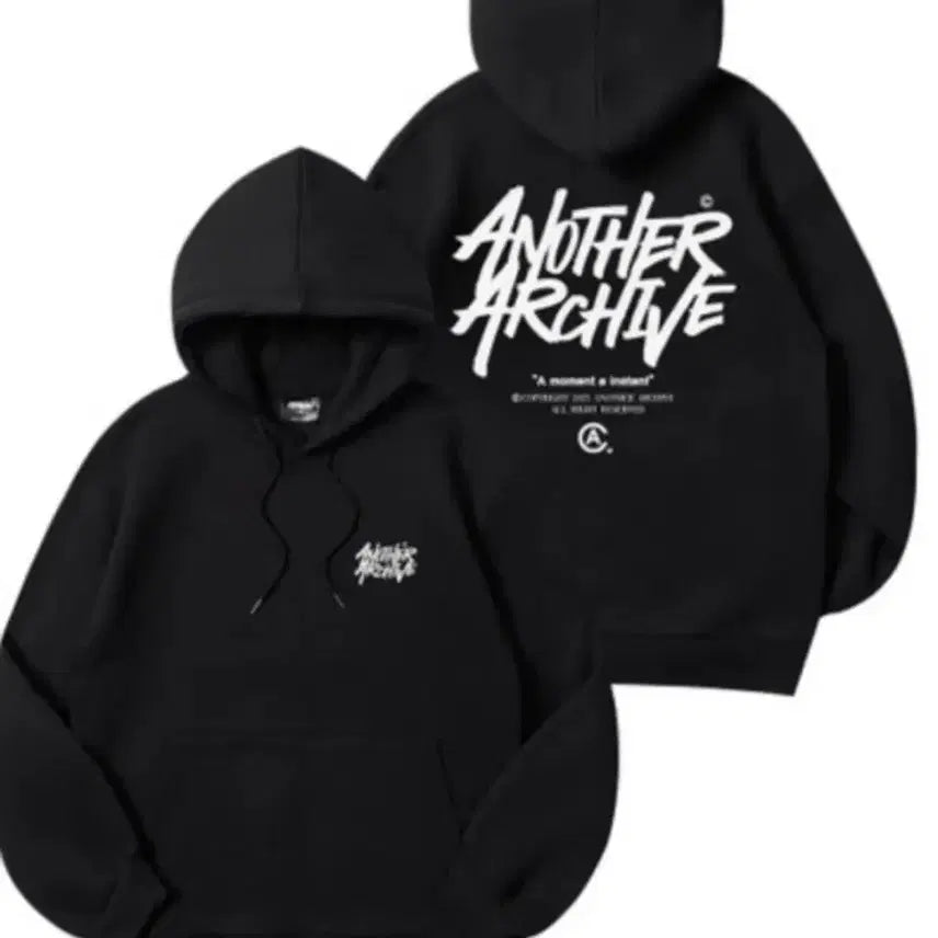 [BUNJANG] Another Archive Hoodie Navy M / 어나더아카이브 후드티 네이비 m