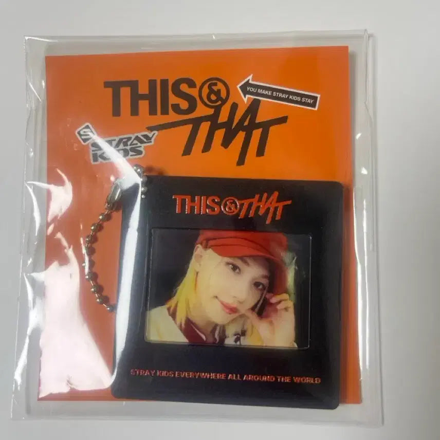 [BUNJANG] Stray Kids SKZ This & That Popup Photokeyring Felix / 스트레이키즈 스키즈 디스앤댓 팝업 포토키링 필릭스
