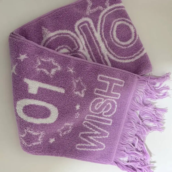 [BUNJANG] NCT WISH OURWISH Ilto Towel Slogan / 엔시티 위시 아워위시 일투 타올슬로건