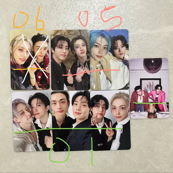 [BUNJANG] Stray Kids Photocard & ID Photo Set / 스키즈 포카 증사