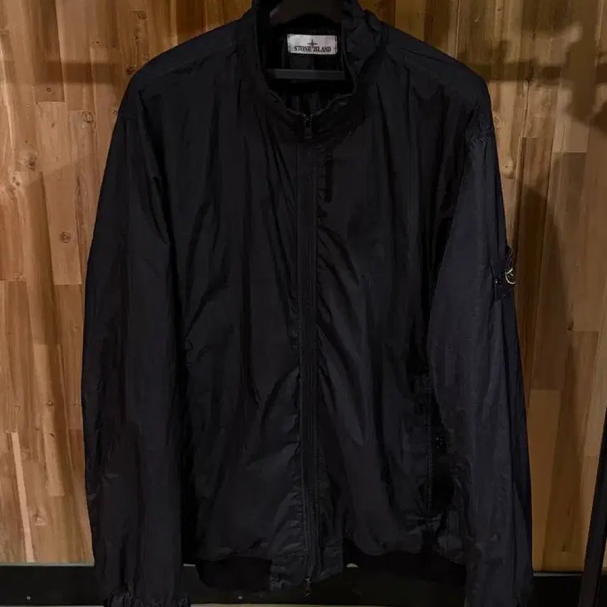 [BUNJANG] Stone Island Crinkle Reps Garment Jacket Black XL / 스톤아일랜드 크링클랩스 가먼트자켓 블랙XL
