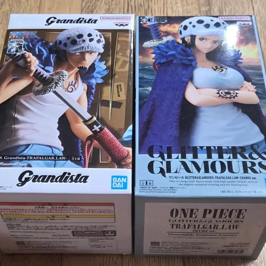 [BUNJANG] One Piece Trafalgar Law & Female Version Figure Bundle Set / 원피스 트라팔가 로우&로우 여자 버전 피규어 일괄 판매합니다.