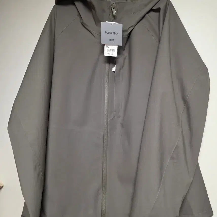 [BUNJANG] Uniqlo Blocktech Parka Olive XXL / 유니클로 블록테크 파카 올리브 XXL