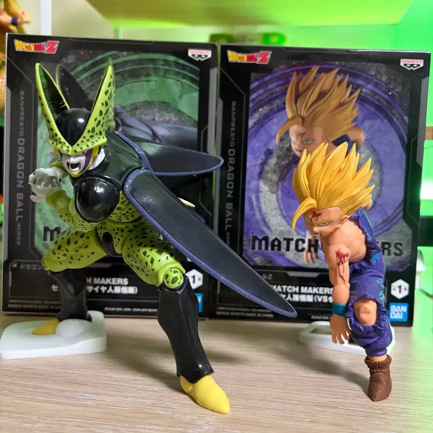 [BUNJANG] Dragon Ball Z Cell & Son Gohan "Matchmakers" Figure Set / 드래곤볼Z 피규어 셀/손오반 매치메이커즈