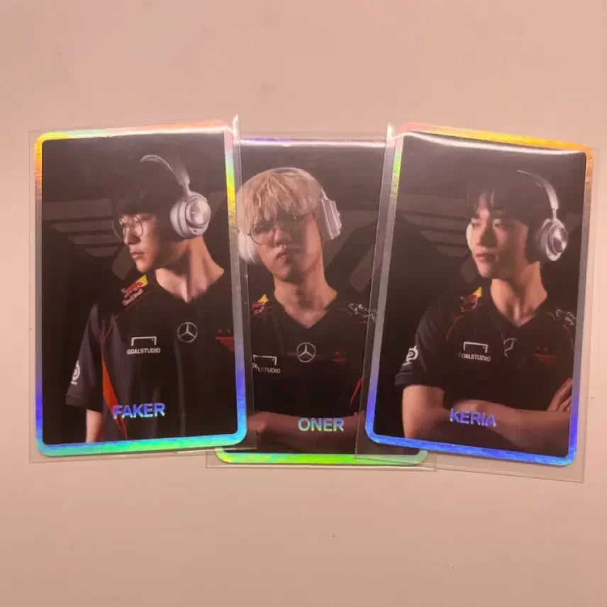 [BUNJANG] T1 Faker Oner Keria SteelSeries Photocard Bundle Set / T1 페이커 오너 케리아 스틸시리즈 포카
