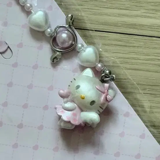 [BUNJANG] Sanrio Yumemiru Bead Strap (Sealed) / [미개봉] 키티 유메미루 비즈 스트랩