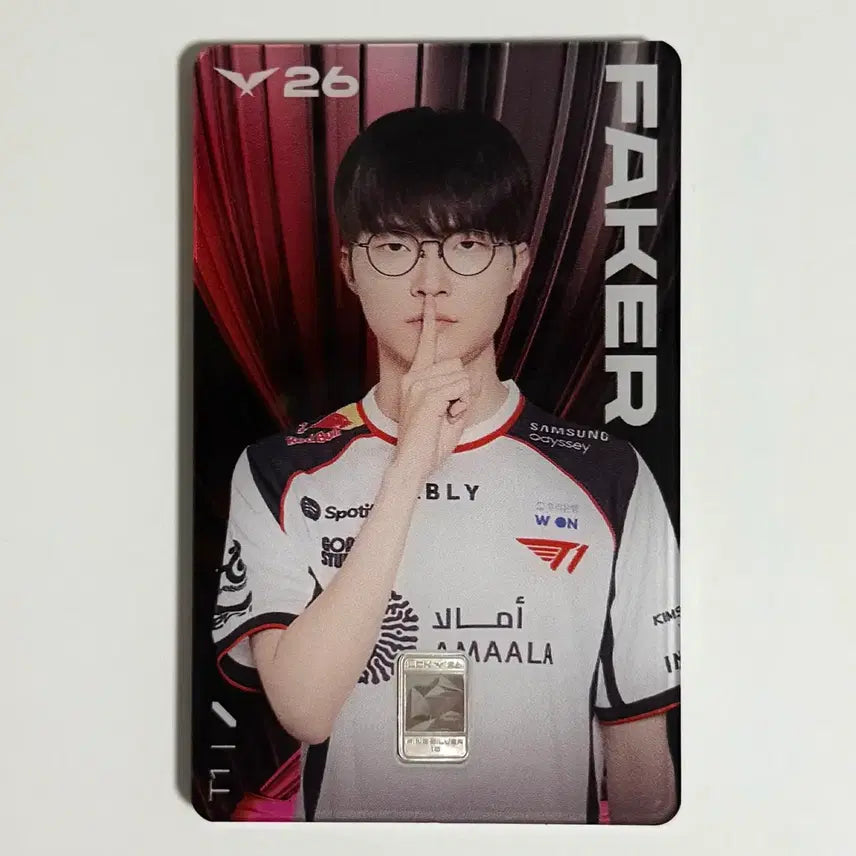 [BUNJANG] LCK Faker Photocard / LCK 한국조폐공사 페이커 포카