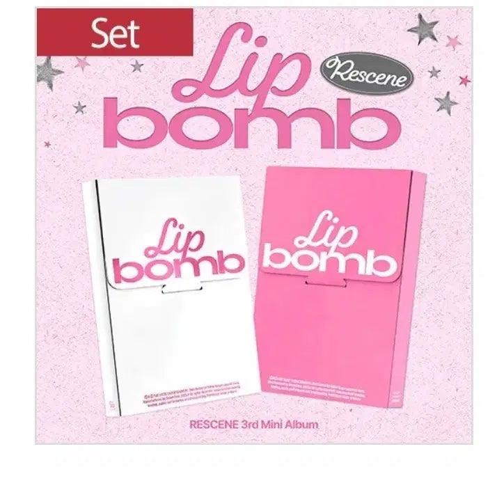 [BUNJANG] RESCENE Mini Album Vol. 3 'Lip Bomb' (2 Types Set) Sealed Album / 리센느 앨범 미니 3집 lip bomb (2종 세트) 미개봉 앨범 양도