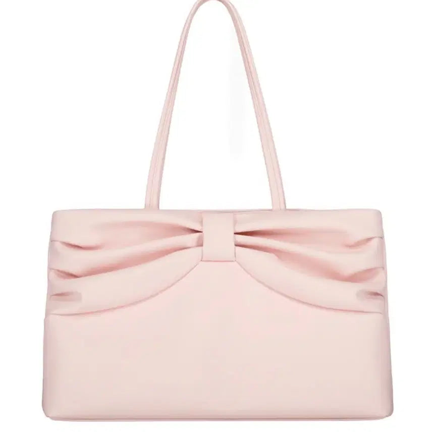 [BUNJANG] Fohring Ribbon Dot Bag Pink / 포어링 리본 도트 백 핑크