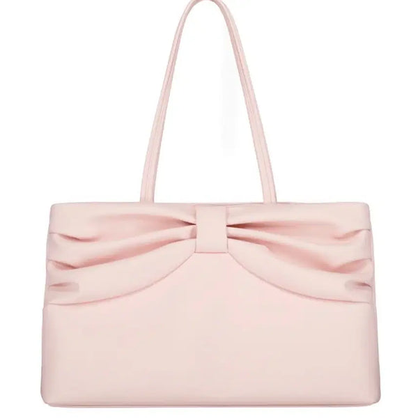 [BUNJANG] Fohring Ribbon Dot Bag Pink / 포어링 리본 도트 백 핑크