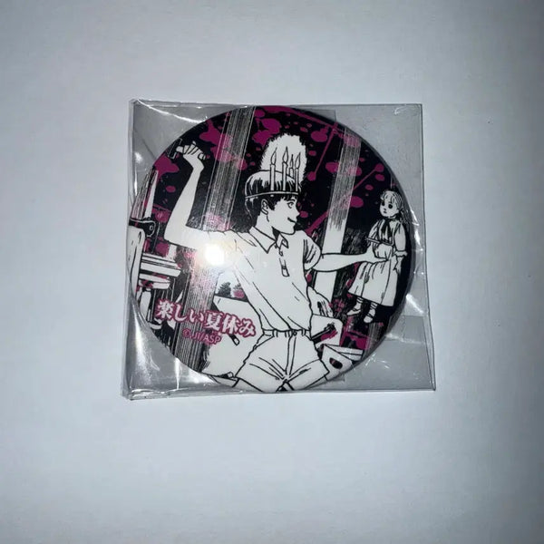 [BUNJANG] Junji Ito Souichi Maniac Can Badge / 이토준지 소이치 매니악 캔뱃지