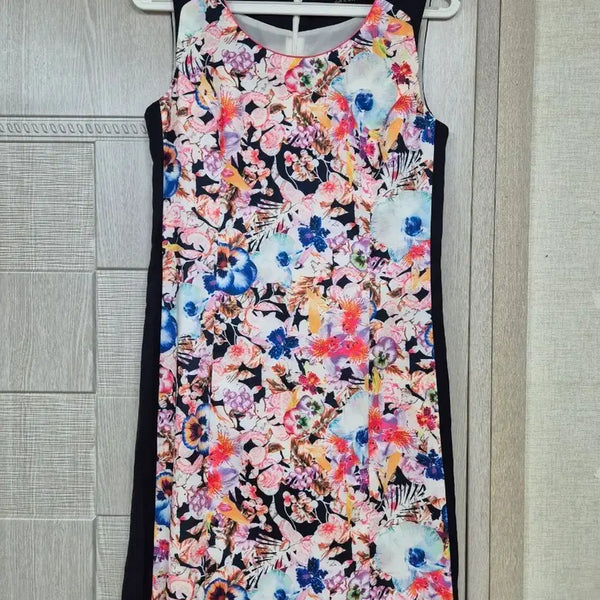 [BUNJANG] On&On Flower Pattern Sleeveless Dress Size 2 / 온앤온(on&on) 플라워 패턴 원피스 2