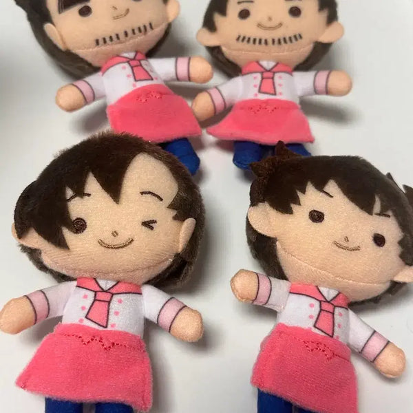 [BUNJANG] Detective Conan Police Squad Cafe Mascot Plush Set / 명탐정코난 경찰동기조 카페 마스코트 누이 4종 양도