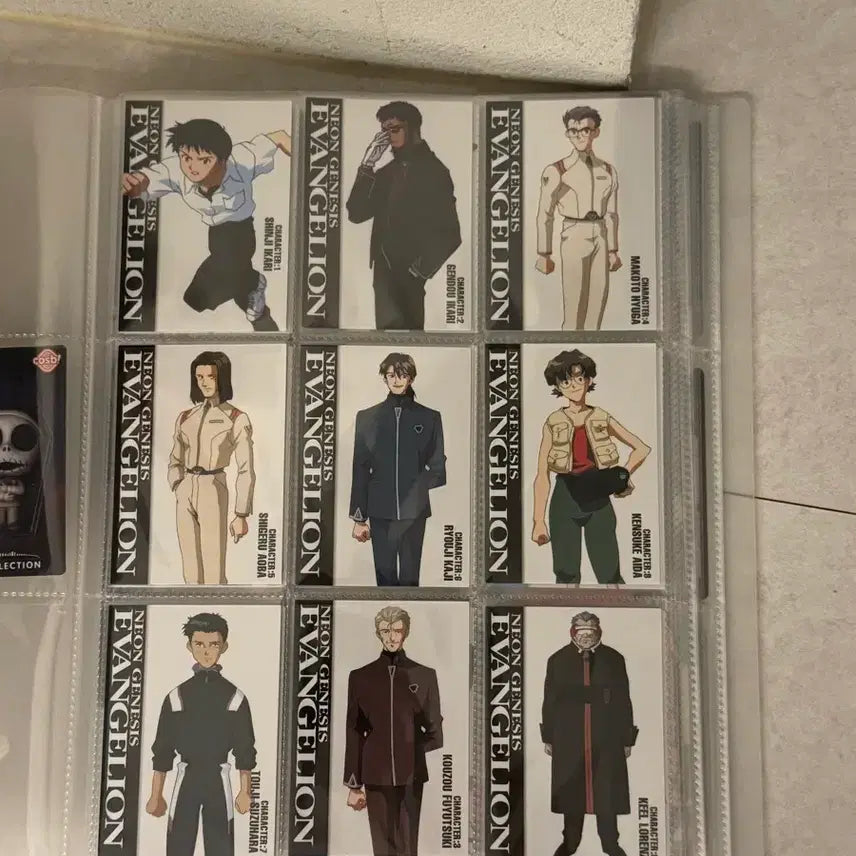 [BUNJANG] Evangelion Vintage Rare Carddass Masters Goods Set / 에반게리온 고전 희귀 카드다스 마스터즈 굿즈 세트