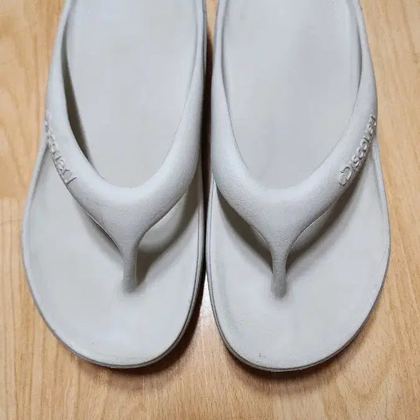 [BUNJANG] Discovery Tension Recovery Flip-Flops White 255mm / 디스커버리 텐션 리커버리 쪼리