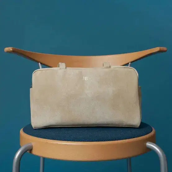 [BUNJANG] Joseph & Stacey JAS Box Bag Suede Cream / 조셉앤스테이시 JAS Box Bag 스웨이드백 크림 cream