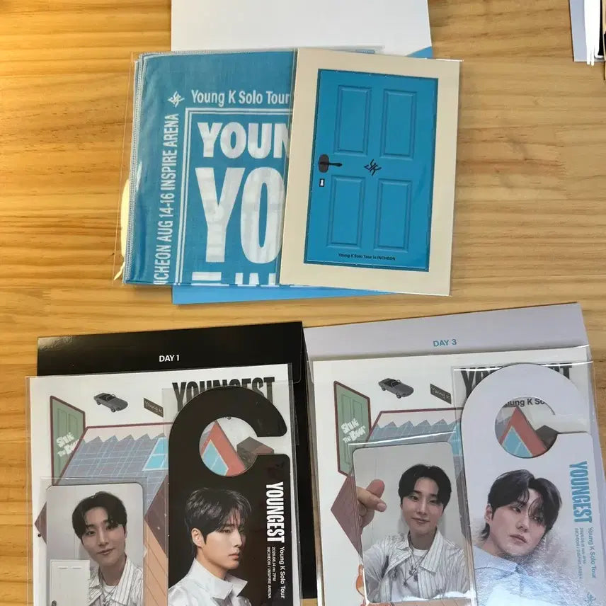 [BUNJANG] DAY6 Young K Solo Concert "First & Last Day" Fanclub Gift Bundle Set / 일괄) 영케이 솔로 첫콘+막콘 입장기프트 / 팬클럽 기프트