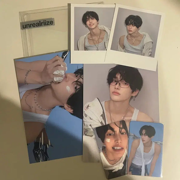 [BUNJANG] RIIZE Wonbin Signature Photocard Set Polaroids POB / 라이즈 원빈 시그 포토세트 포카 폴라 미공포 양도