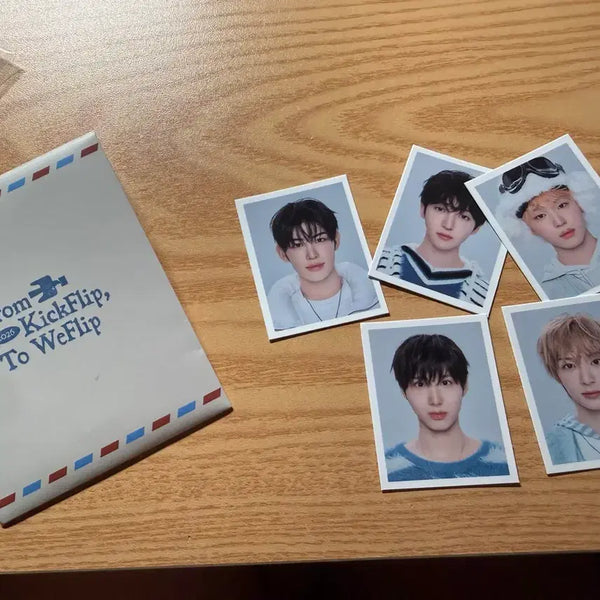 [BUNJANG] Kickflip ID Photo Set / 계훈 없음!! ㅠ 킥플립 증사 세트