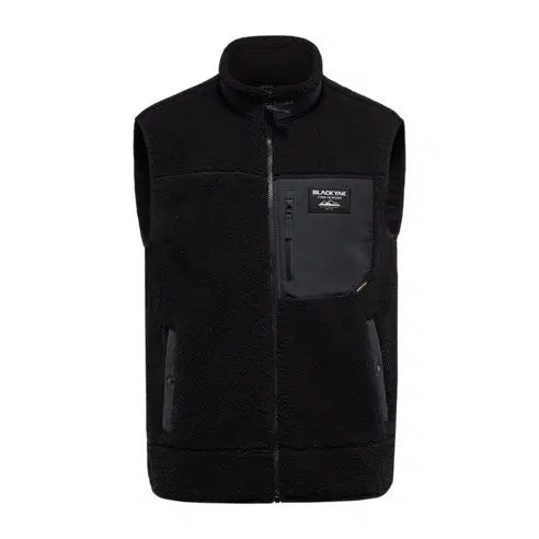 [BUNJANG] Black Yak Cordura Fleece Vest Black / 블랙야크 플리스 조끼 블랙