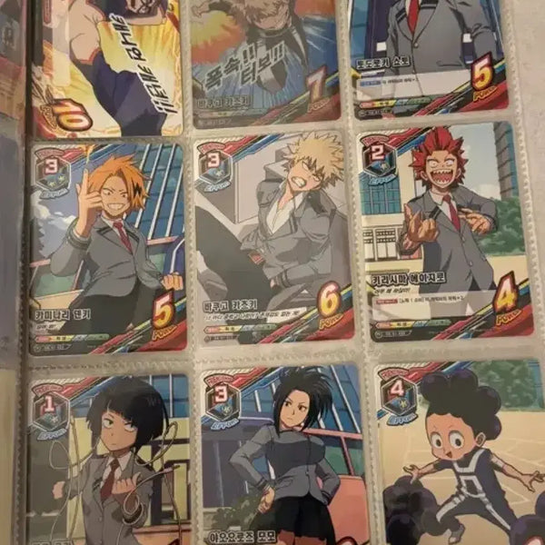 [BUNJANG] My Hero Academia Bakugo Todoroki Jiro TC Card Set / {세트} 히로아카 바쿠고 토도로키 지로 tc 카드 지류굿즈