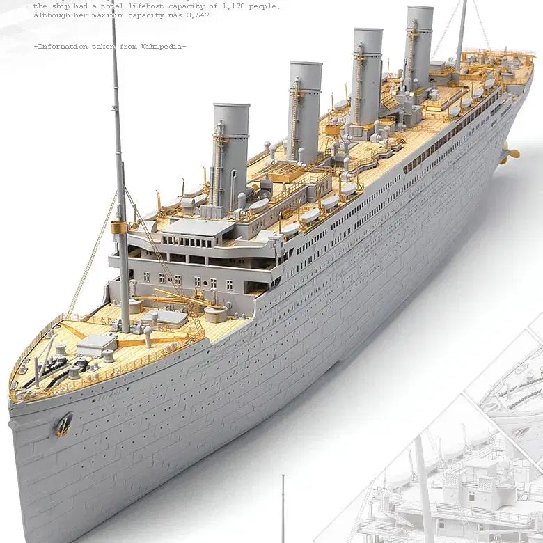 [BUNJANG] Academy Science Titanic 50th Anniversary LED Limited Edition 1/400 Scale Plastic Model Kit / 1/400 아카데미과학 타이타닉 50주년 LED 한정판 프라모델