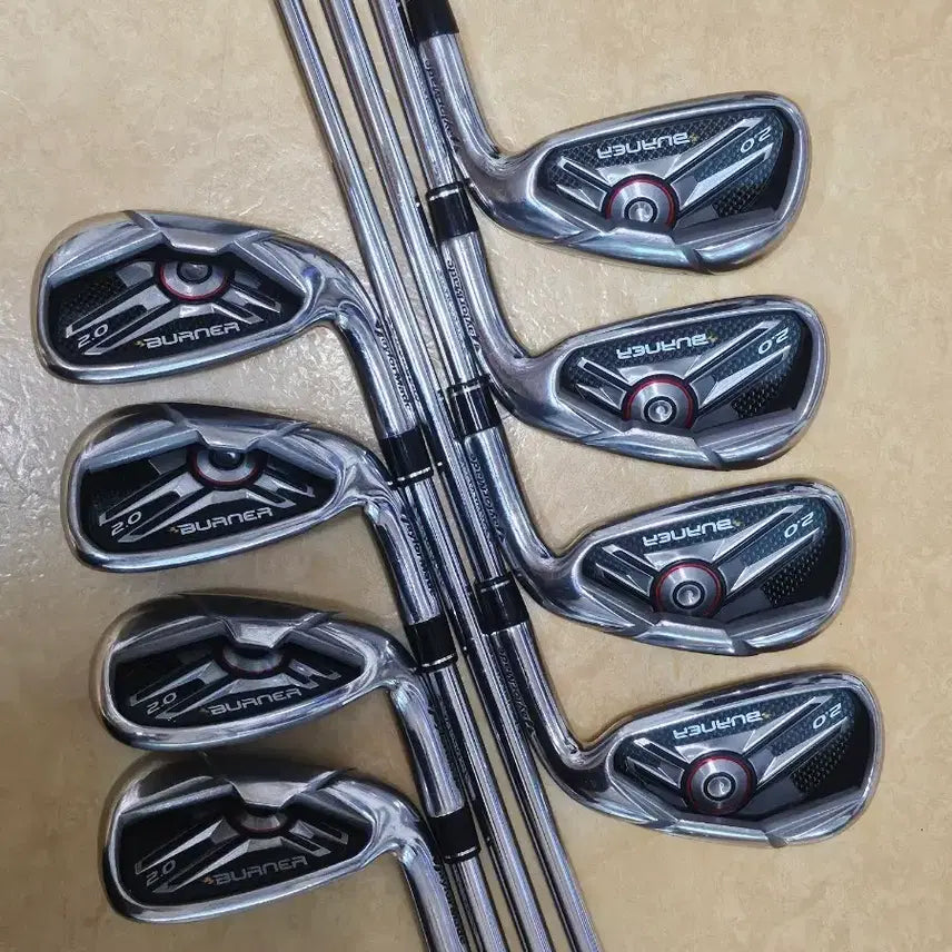 [BUNJANG] TaylorMade Burner 2.0 Iron Set Regular Flex / 테일러메이드 버너 2.0 아이언