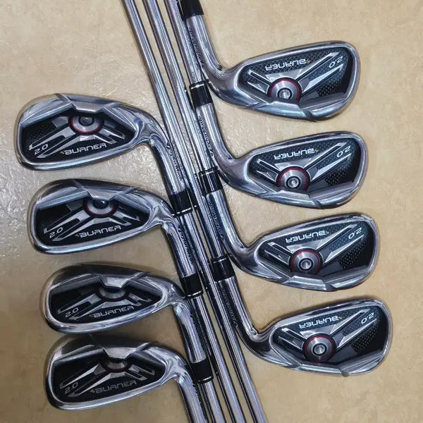 [BUNJANG] TaylorMade Burner 2.0 Iron Set Regular Flex / 테일러메이드 버너 2.0 아이언