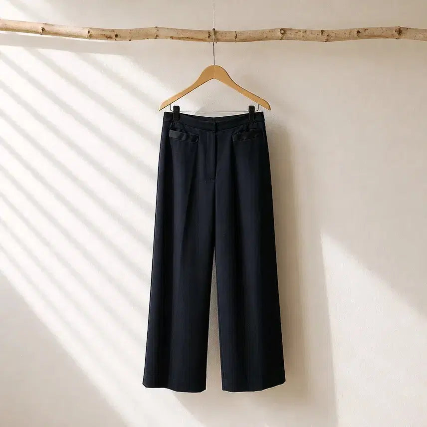 [BUNJANG] Della Lana 100% Wool Wide Leg Slacks / 델라라나 Della Lana 울 100% 와이드 슬랙스 67-98(M)사이즈