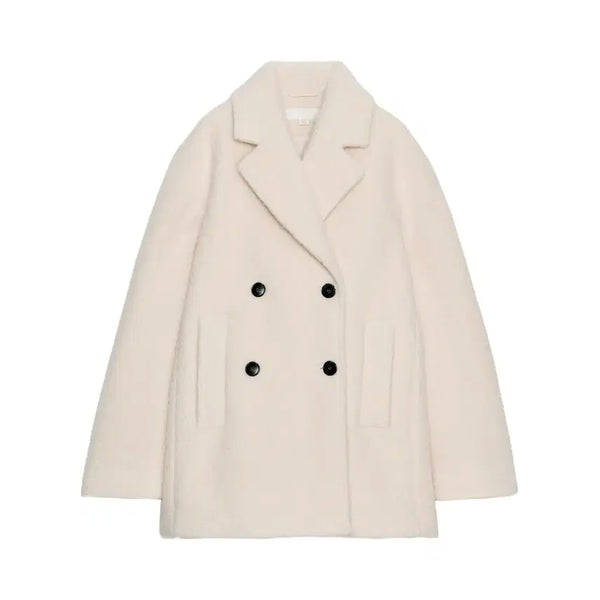 [BUNJANG] Zara Boucle Double Half Coat - Size S / Zara 자라 부클 더블 하프코트S