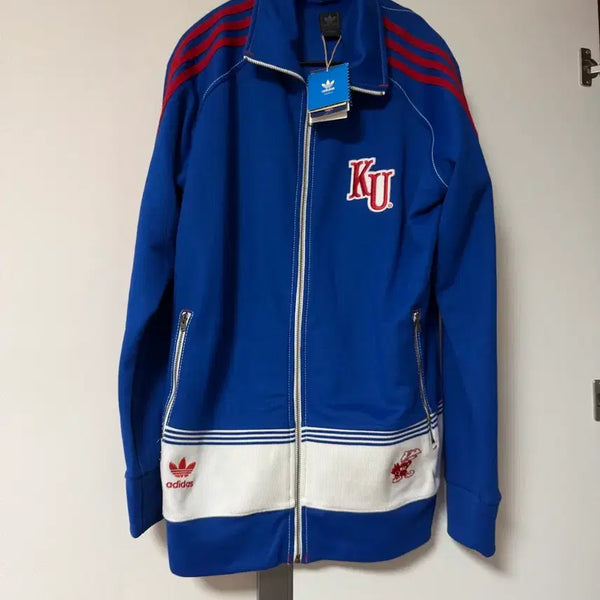 [BUNJANG] Adidas Track Top Blue Jersey (Sealed) / 미개봉) 아디다스 트랙탑 블루 져지