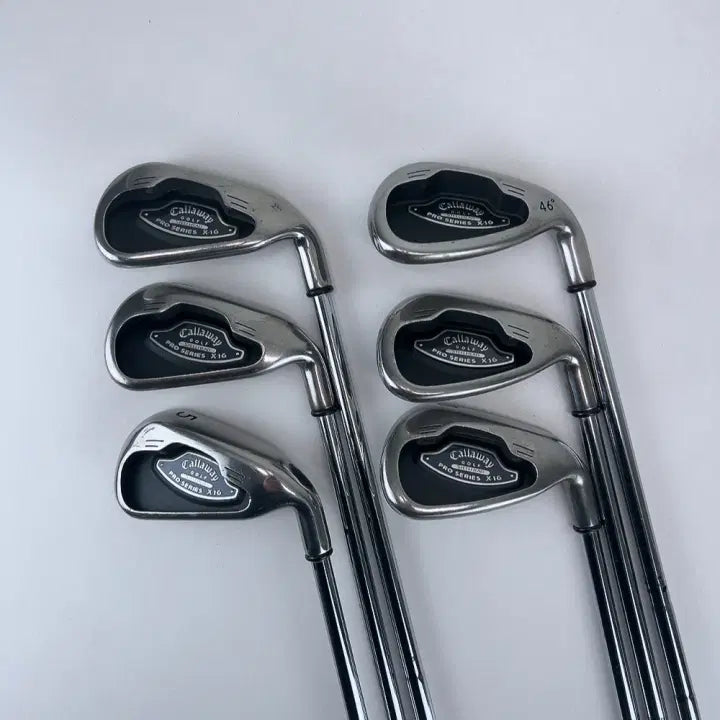 [BUNJANG] Callaway X-16 Iron Set 5-P Dynamic Gold S300 / 캘러웨이 X16 아이언세트 5P 다골S300