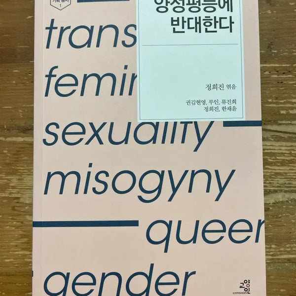 [BUNJANG] Against Gender Equality - Compiled by Jeong Hee Jin / 양성평등에 반대한다 - 정희진 엮음