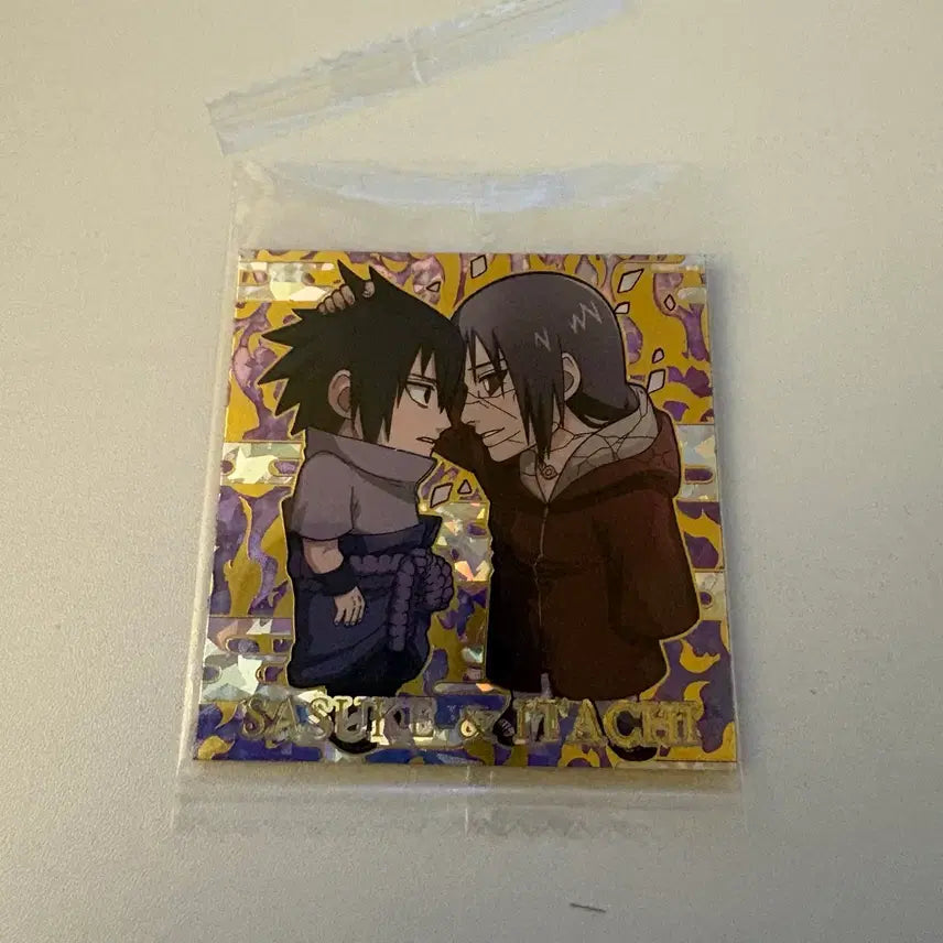 [BUNJANG] Naruto Wafer Seal Sasuke & Itachi (5-Star) / 나루토 웨하스씰 사스케 이타치 5성
