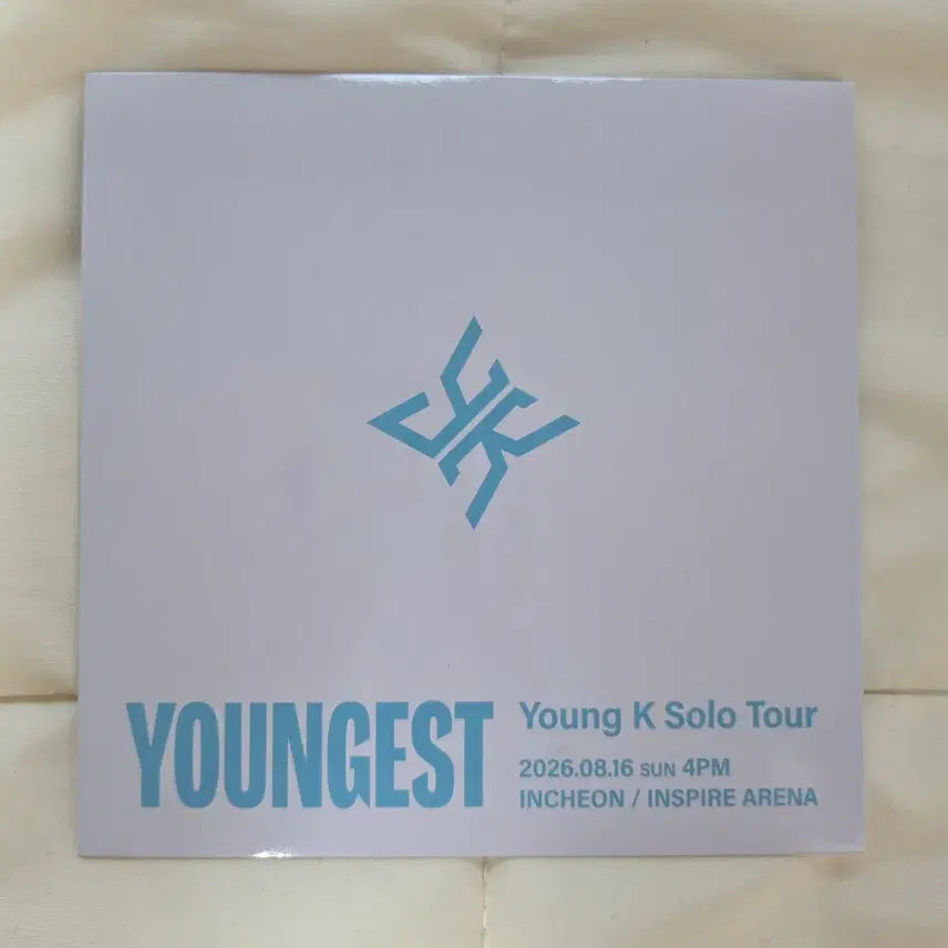 [BUNJANG] Young K Last Concert Entrance Gift Full Set / 영케이 막콘 입장기프트